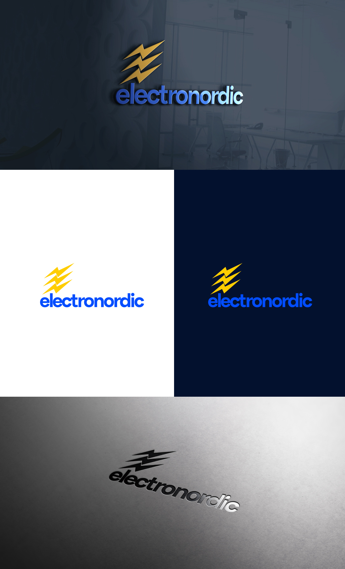 Diseño de Logo por GLDesigns para Electronordic AB | Diseño #23294482