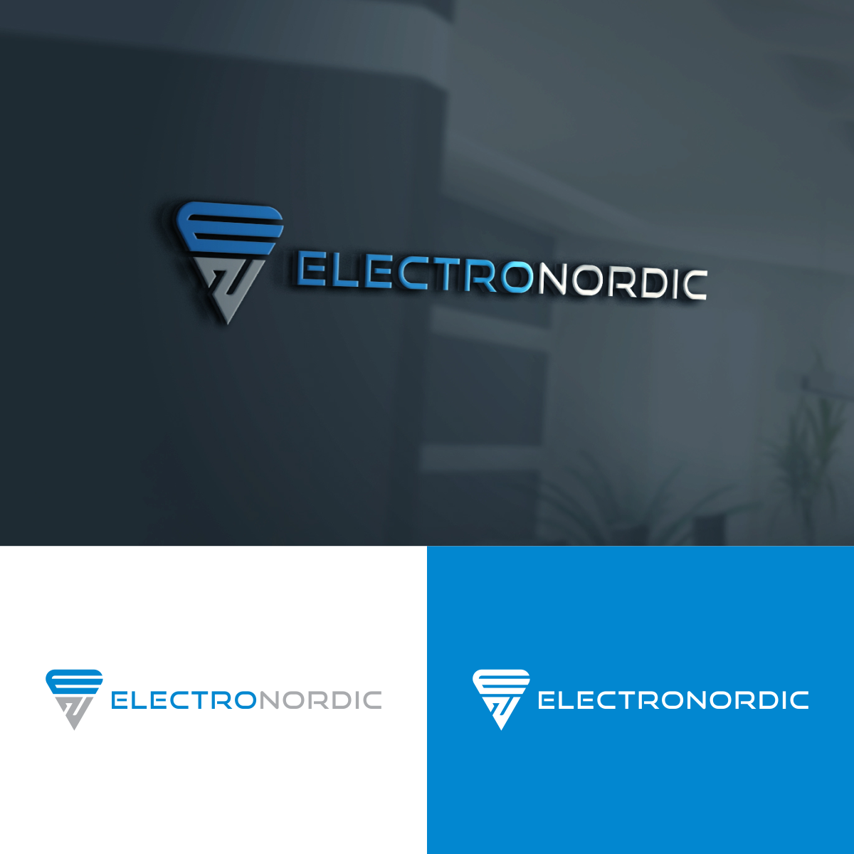Logo Design by aqilazhifara for Electronordic AB | Design #23320128