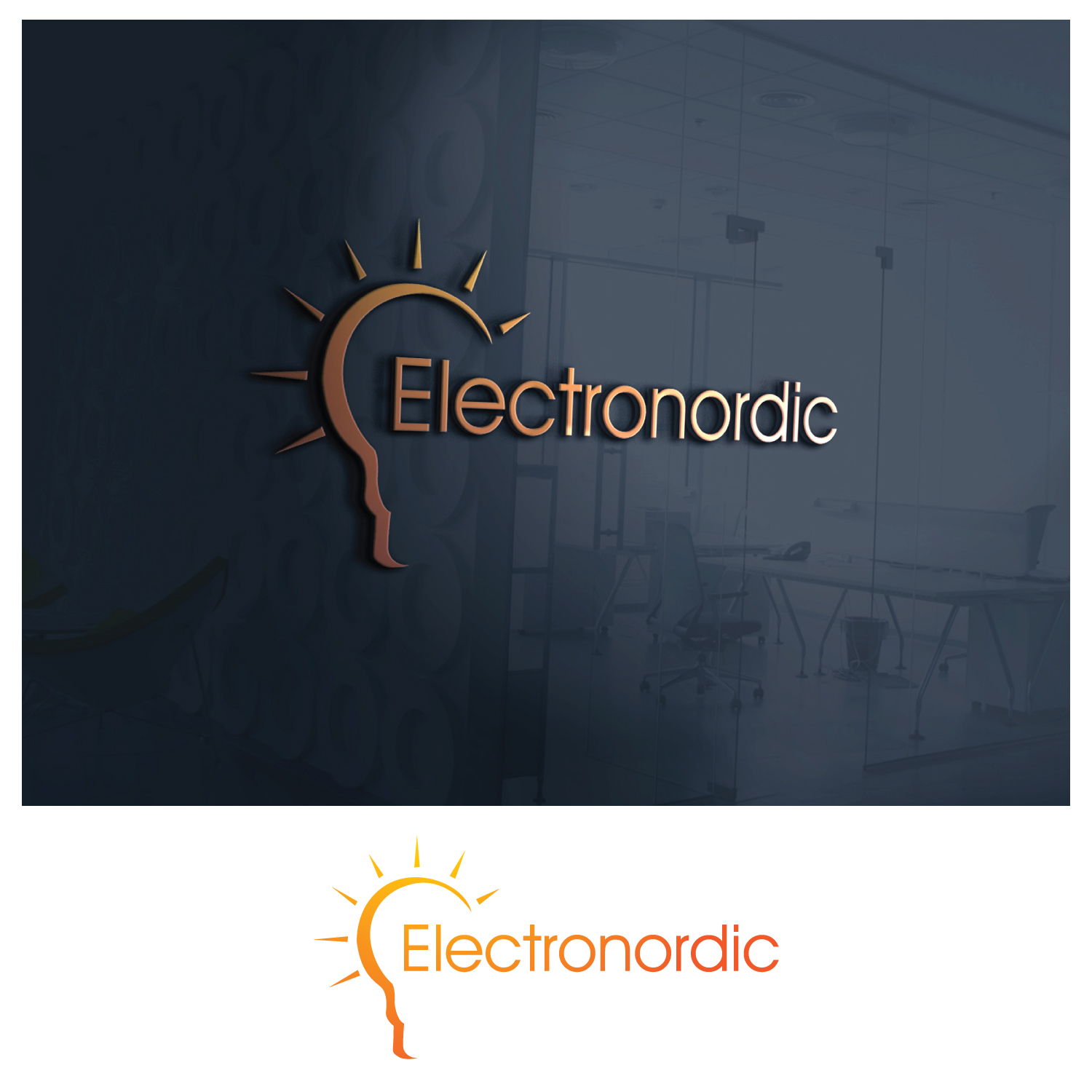 Logo Design by GODDREAMCREATION for Electronordic AB | Design #23312365