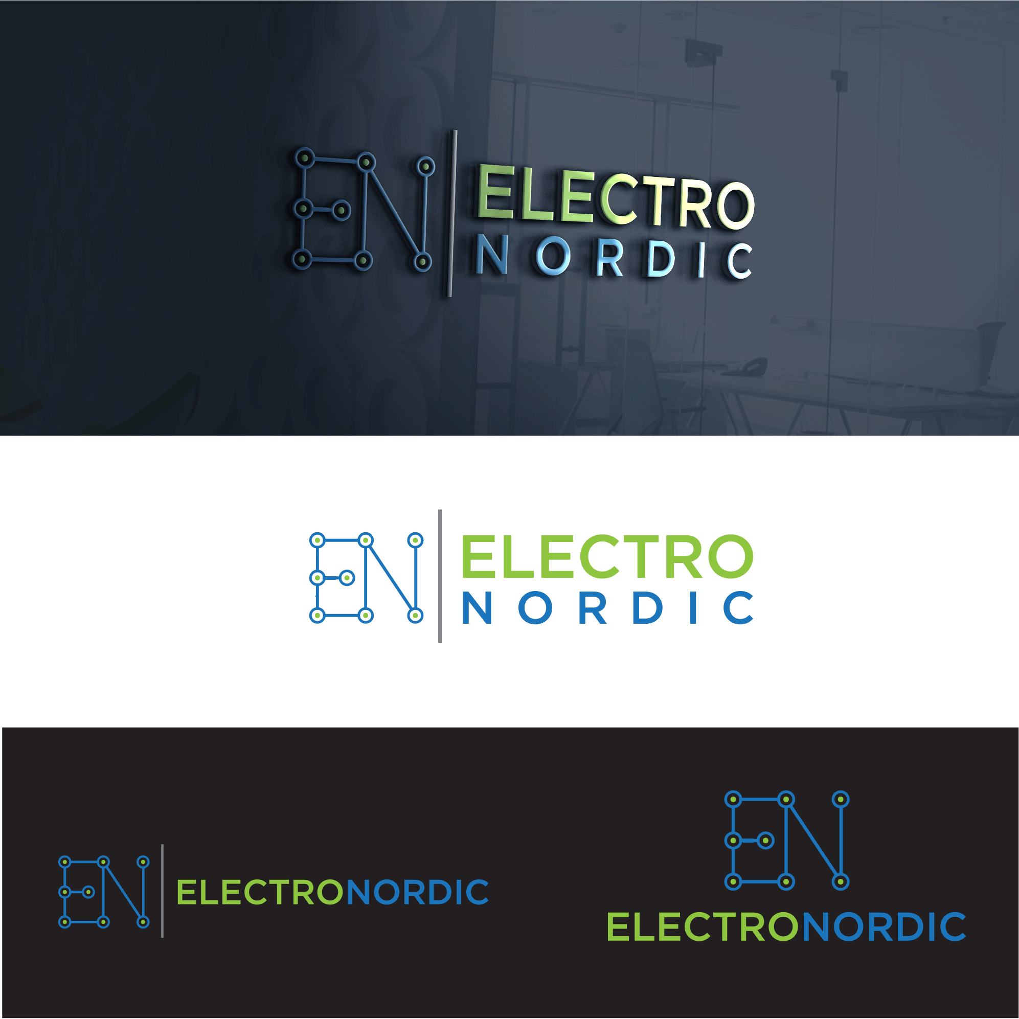 Logo-Design von Miladin für Electronordic AB | Design #23330736