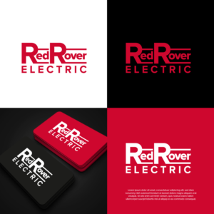 Logo-Design von sez_inn für Red Rover Electric | Design #23311027