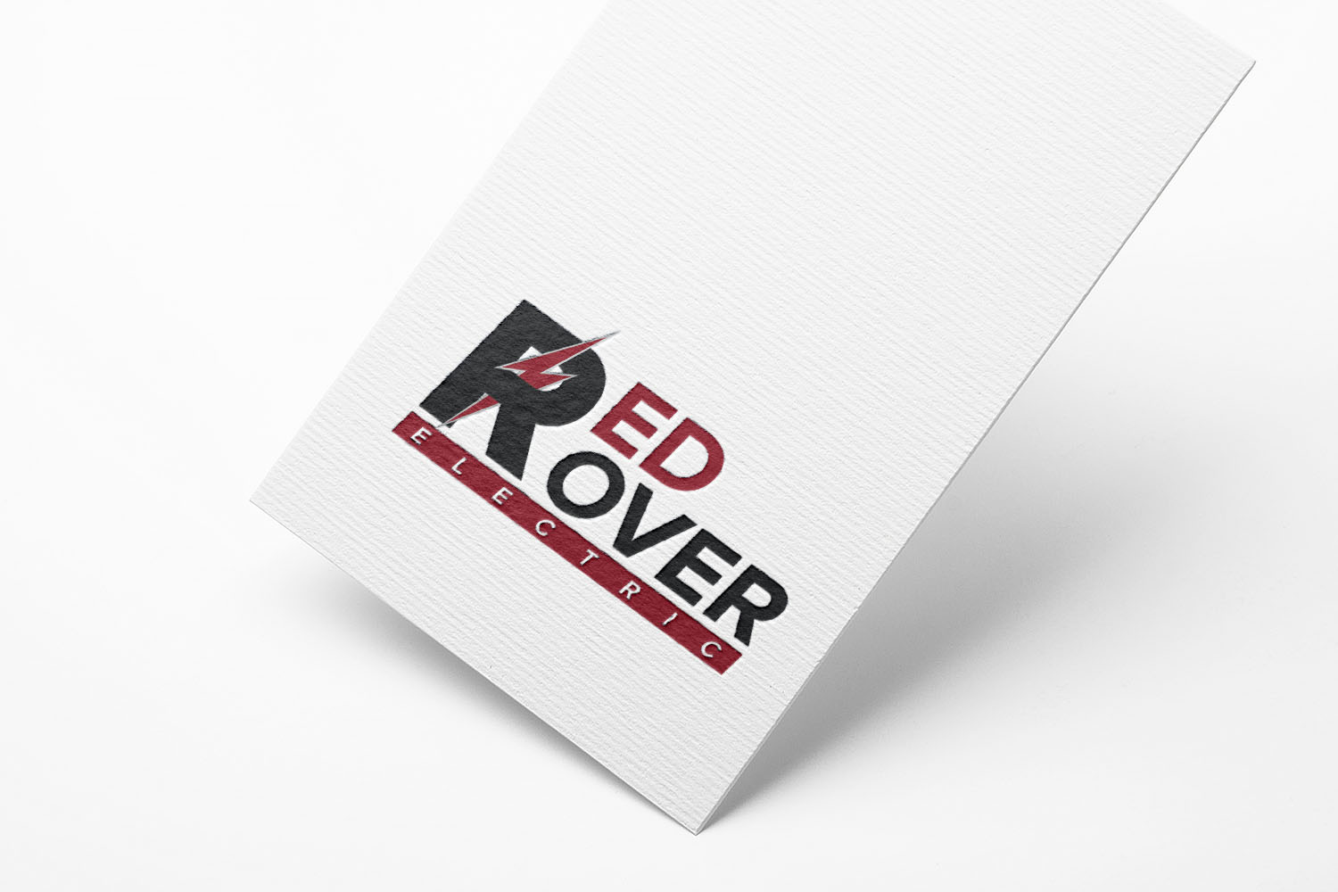 Logo Design by 4tech services for Red Rover Electric | Design #23301152