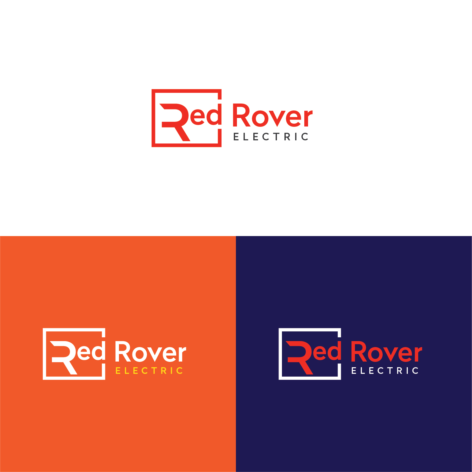 Logo Design by Muhammad Imran 3 for Red Rover Electric | Design #23297803