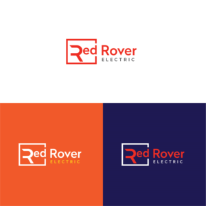 Red Rover Electric. I am thinking big R very little “ed”, Big R very little “over” Electric. I am not very creative it’s just an idea. I am very open to a hip, classic design that feels organic and masculine as this is an electrical business.  | Logo Design by Muhammad Imran 3