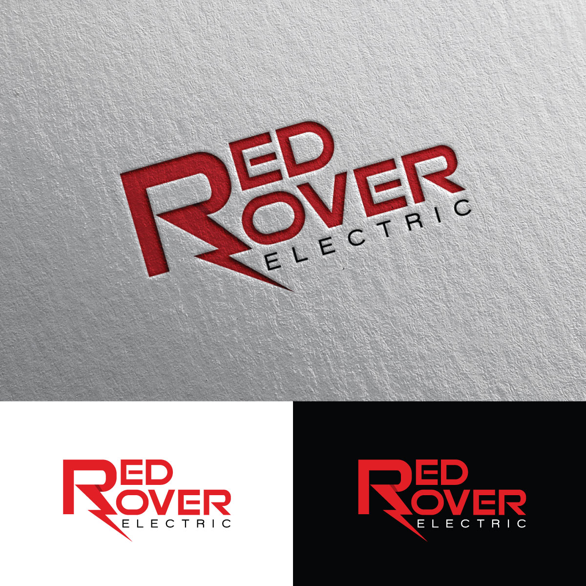 Logo Design by Rii for Red Rover Electric | Design #23297169