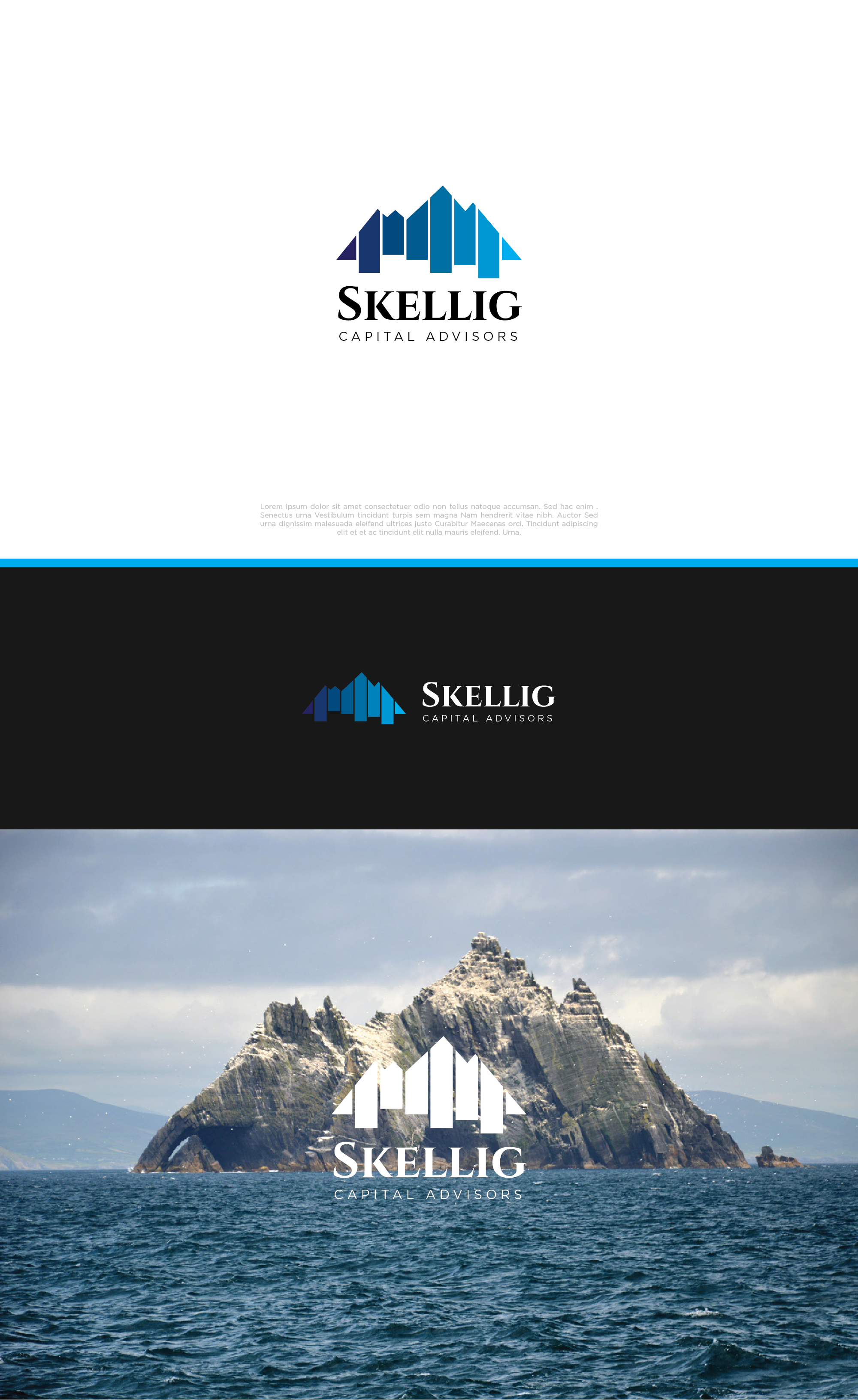 Diseño de Logo por MancheDesign para Skellig Capital Advisors | Diseño #23298157