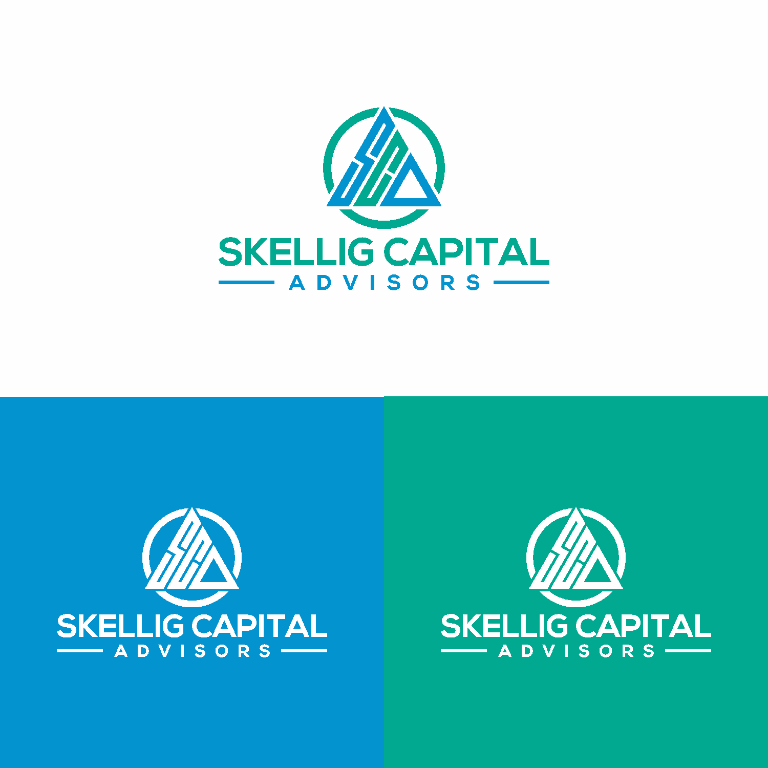 Logo Design by saher khan 2 for Skellig Capital Advisors | Design #23296806