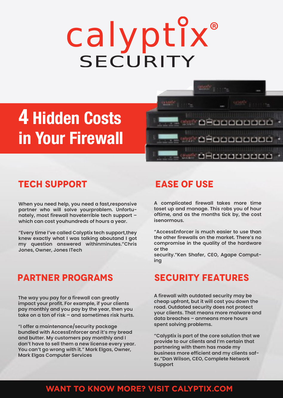 Design de Flyer par chandrayaan.creative pour Calyptix | Design #23307606