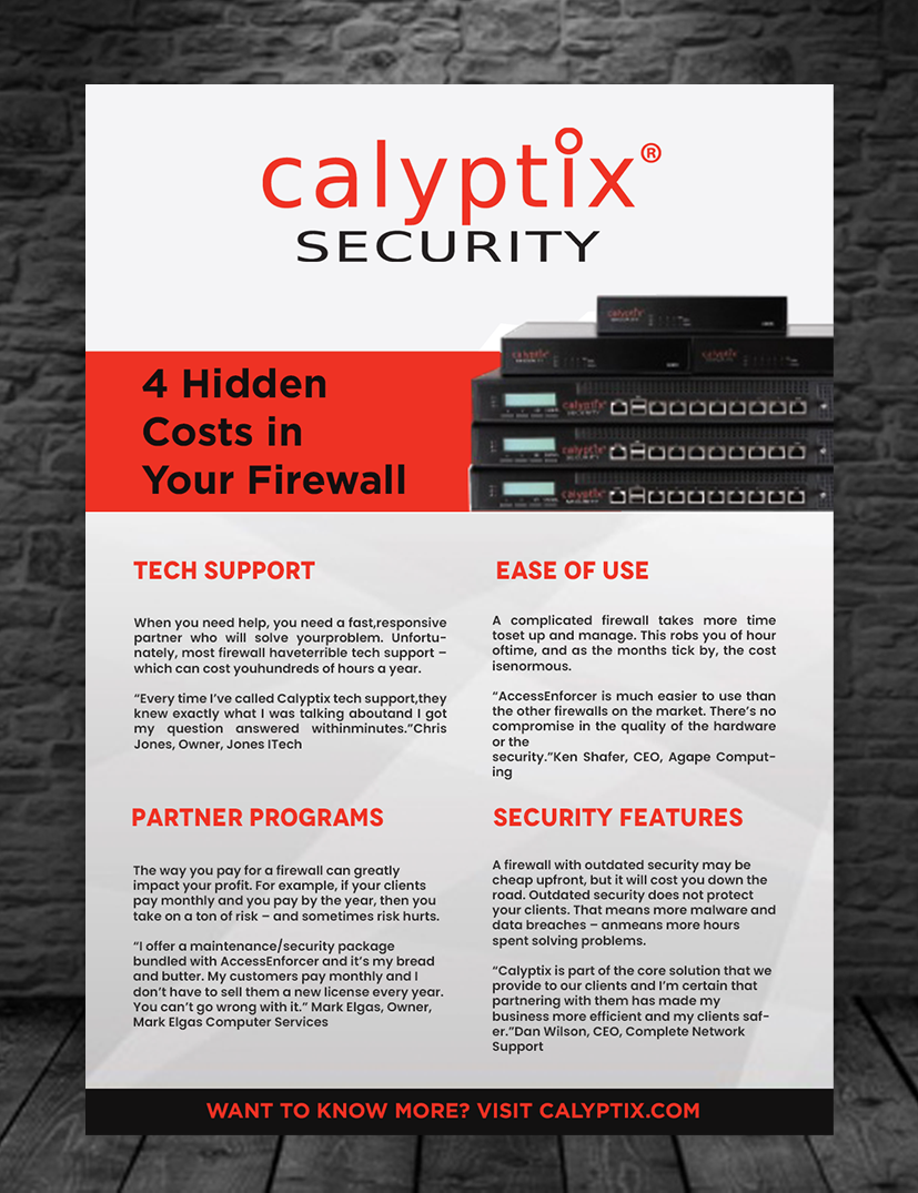 Design de Flyer par chandrayaan.creative pour Calyptix | Design #23307607