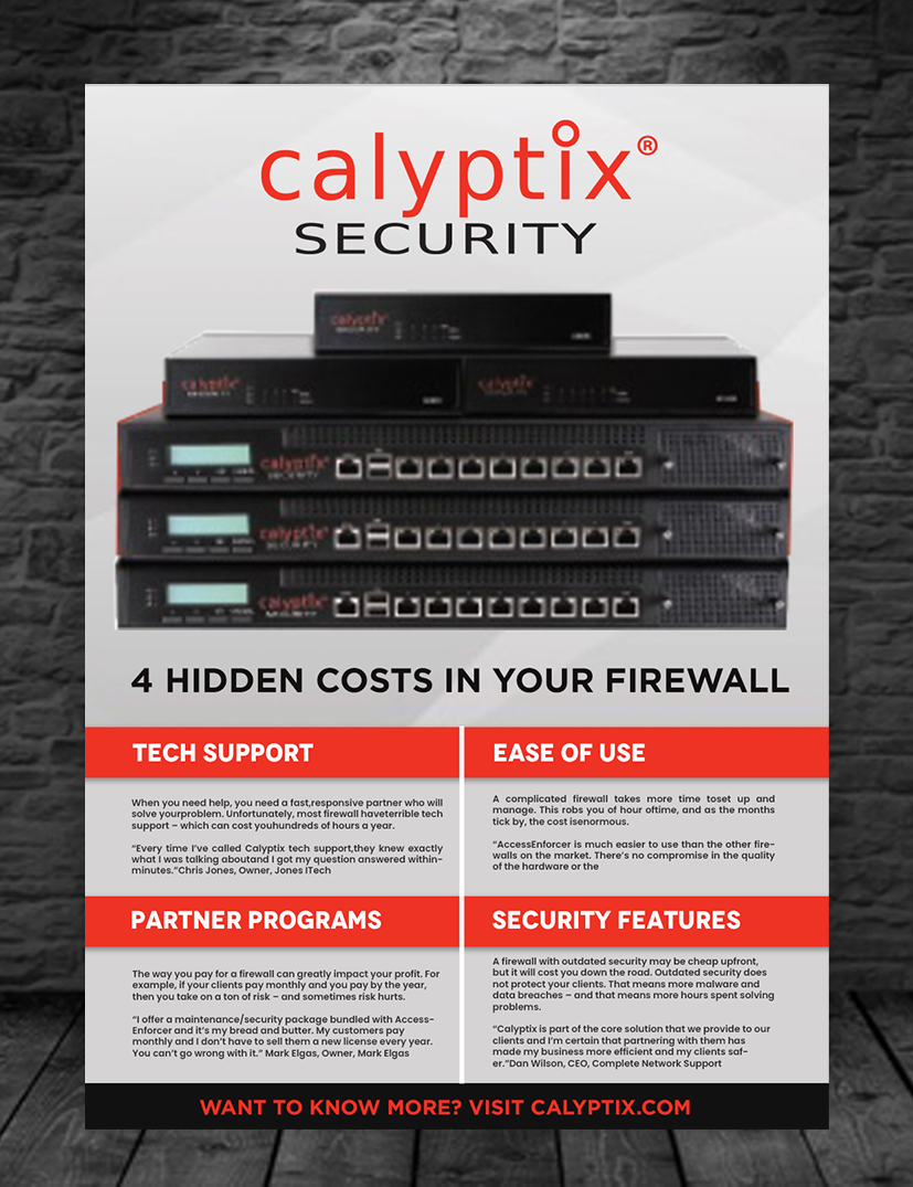 Design de Flyer par chandrayaan.creative pour Calyptix | Design #23307608