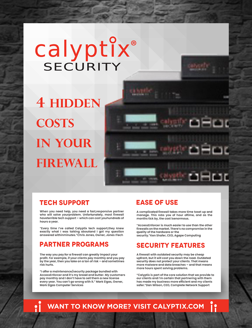 Design de Flyer par chandrayaan.creative pour Calyptix | Design #23307819