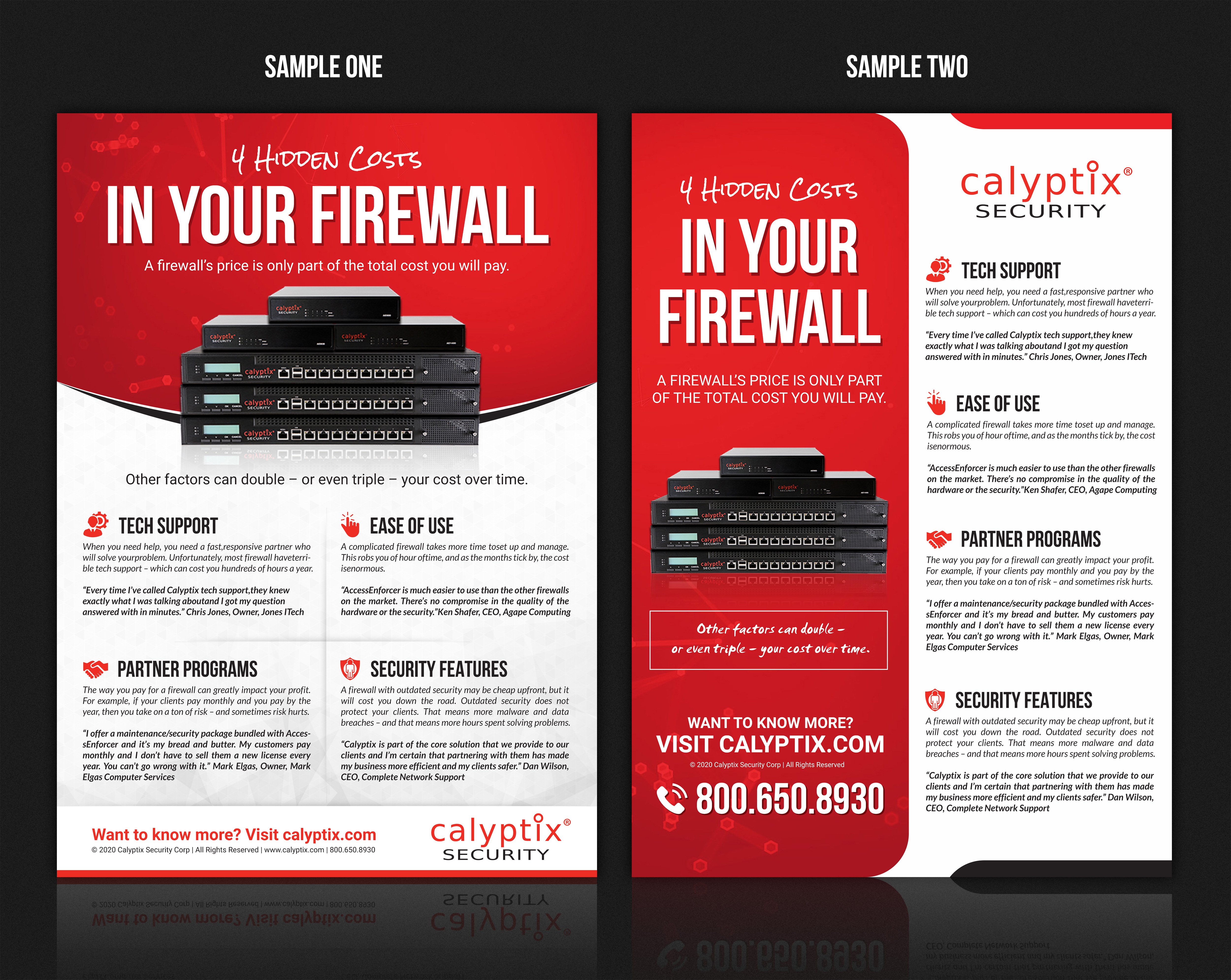 Design de Flyer par SAI DESIGNS pour Calyptix | Design #23300356