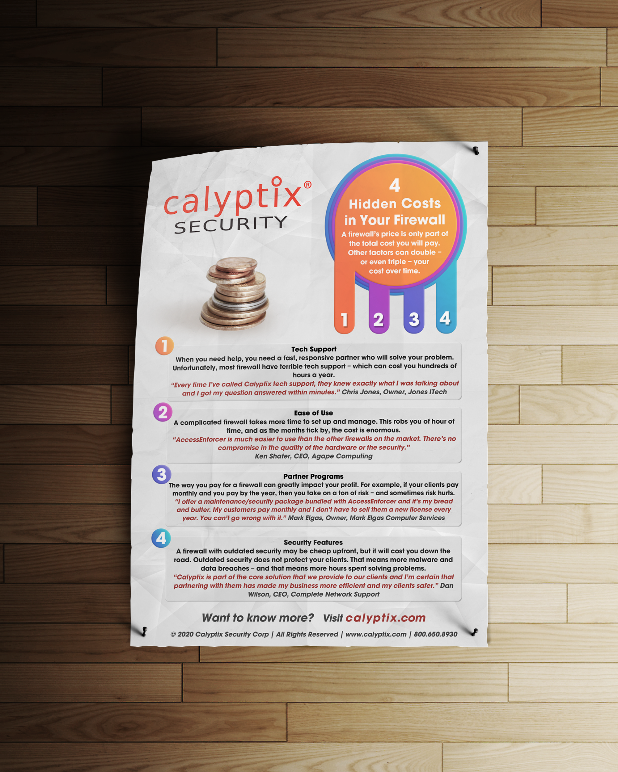 Flyer Design by hazem.bilto for Calyptix | Design #23300862