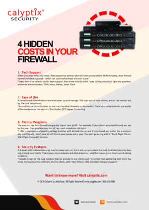 Design de Flyer par Fusionex Studio pour Calyptix | Design : #23304597