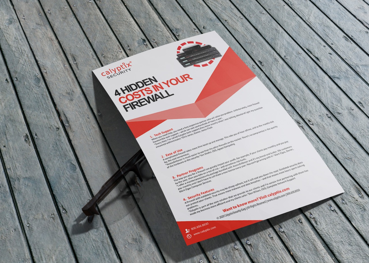 Design de Flyer par Fusionex Studio pour Calyptix | Design #23304599