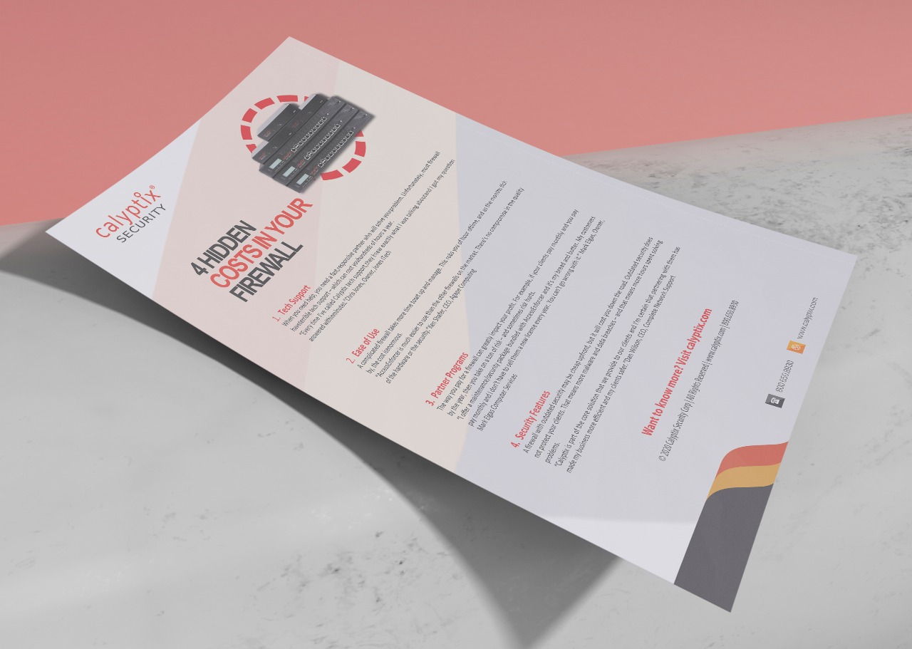 Flyer Design by Fusionex Studio for Calyptix | Design #23304616