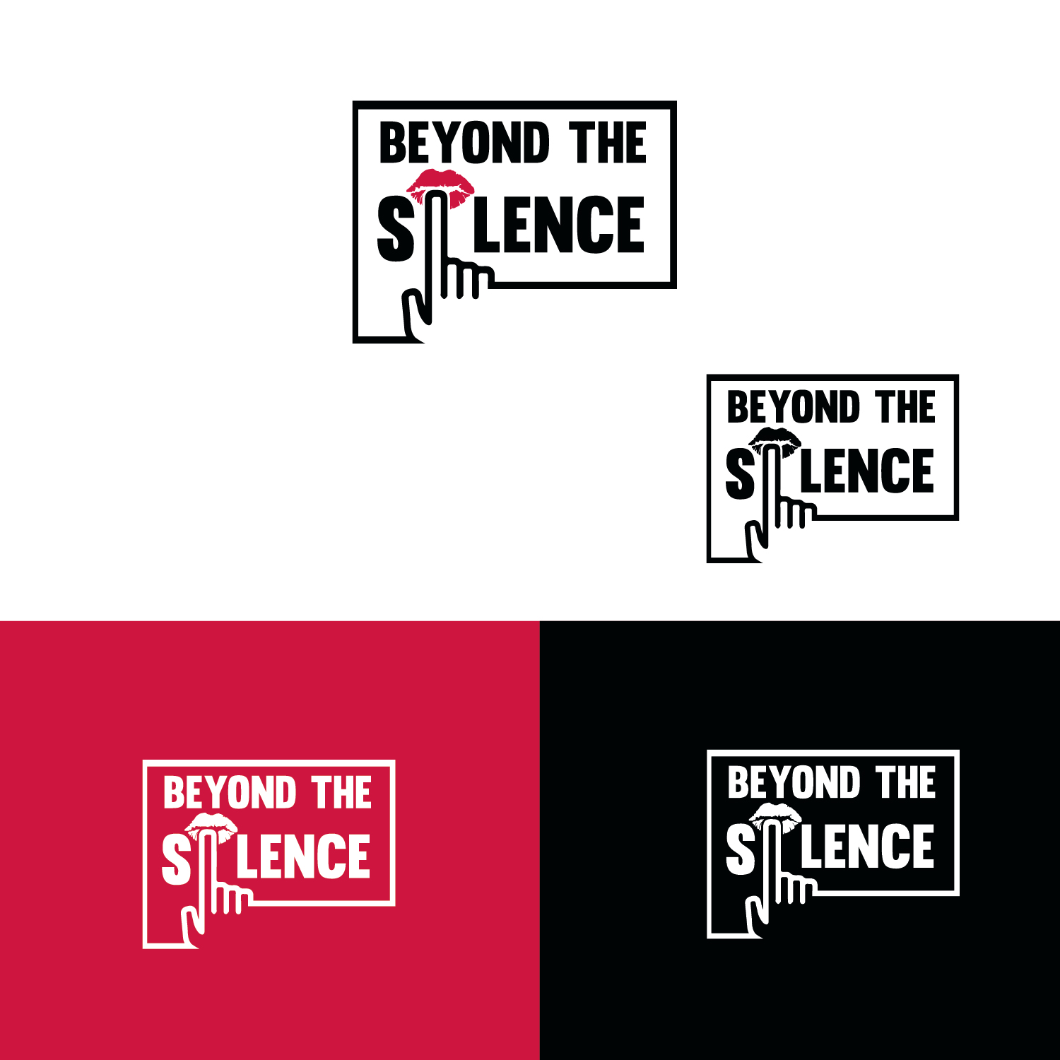 Logo Design by emptyboxgraphics for Beyond the Silence  | Design #23296692