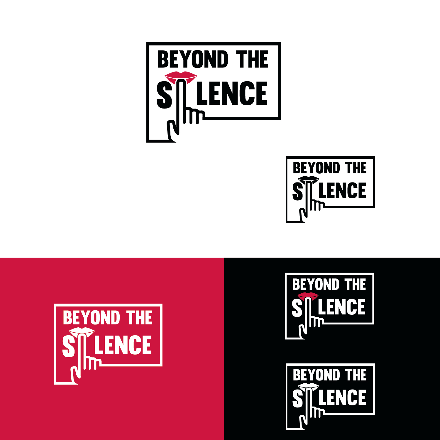 Logo Design by emptyboxgraphics for Beyond the Silence  | Design #23296757