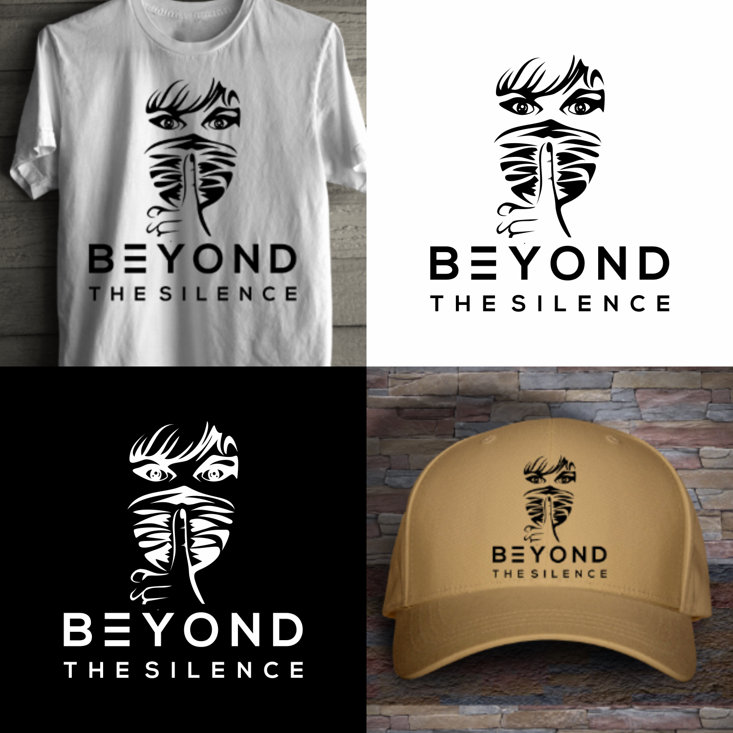 Logo Design by ZiangArt_Studio for Beyond the Silence  | Design: #23296635