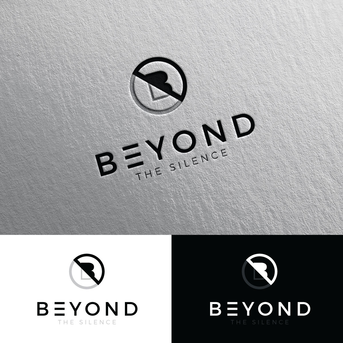 Diseño de Logo por Rii para Beyond the Silence  | Diseño #23297865