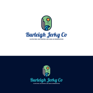 Burleigh Jerky Co | Logo-Design von Gisella Guzmán