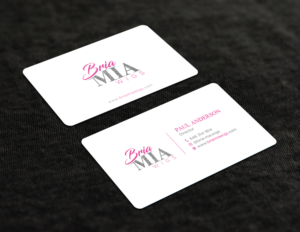 Bria Mia Wigs Fancy Business Card’s  | Design de Carte de Visite par Tripti Ranjan Gain