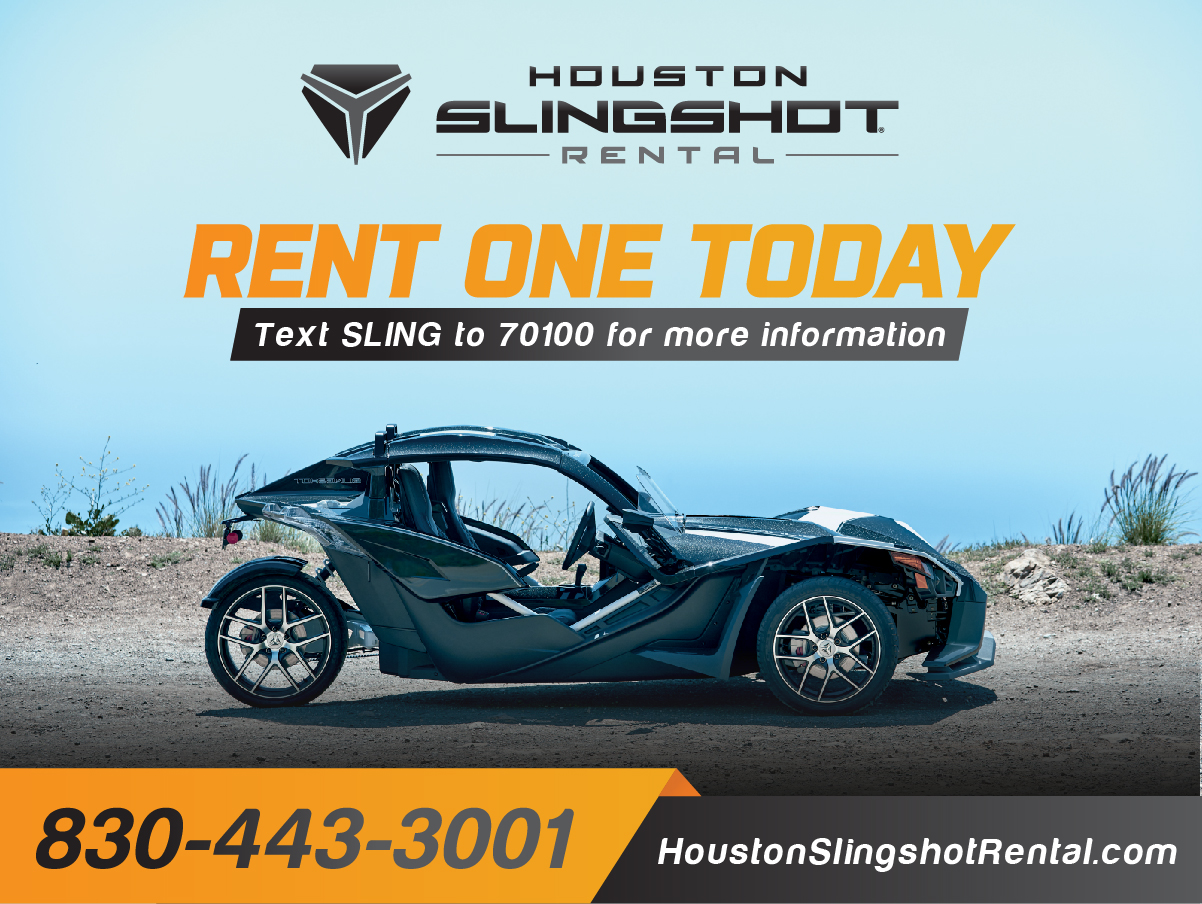 Magazine Design by Gexton for Houston Slingshot Rental | Design #23309735