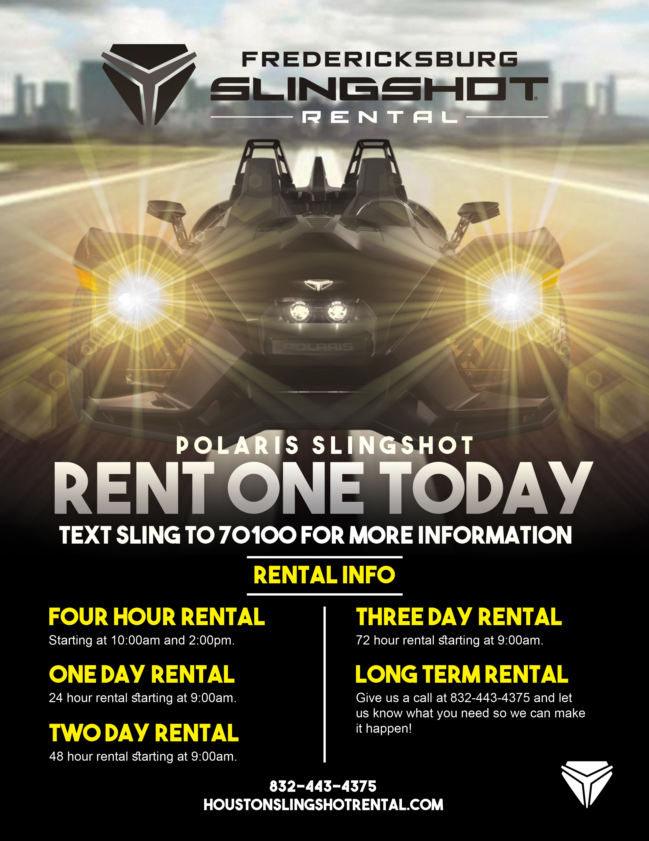 Design de Revue par Andre Samuels pour Houston Slingshot Rental | Design #23305312
