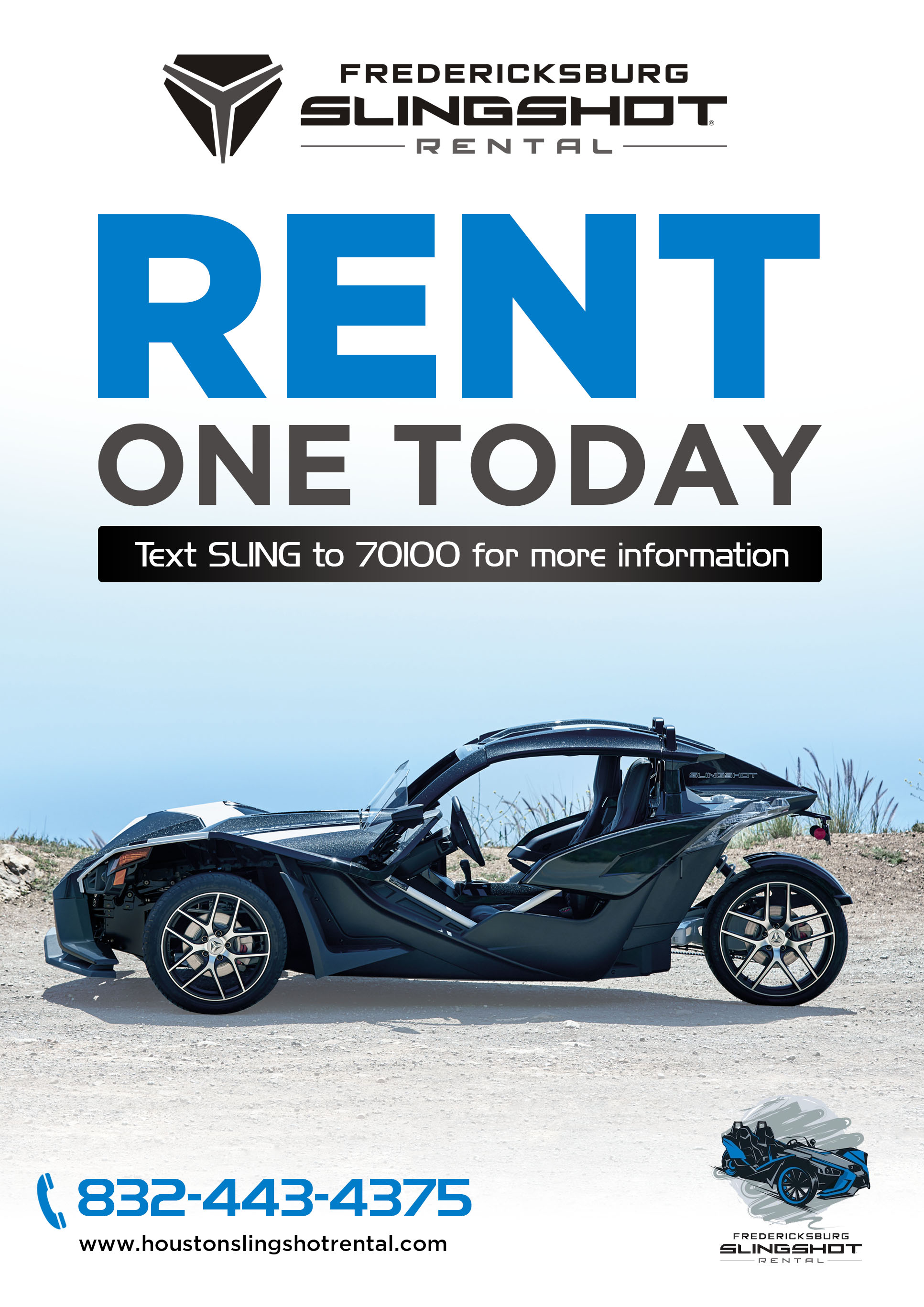 Magazine Design by aspiremedia for Houston Slingshot Rental | Design #23326752