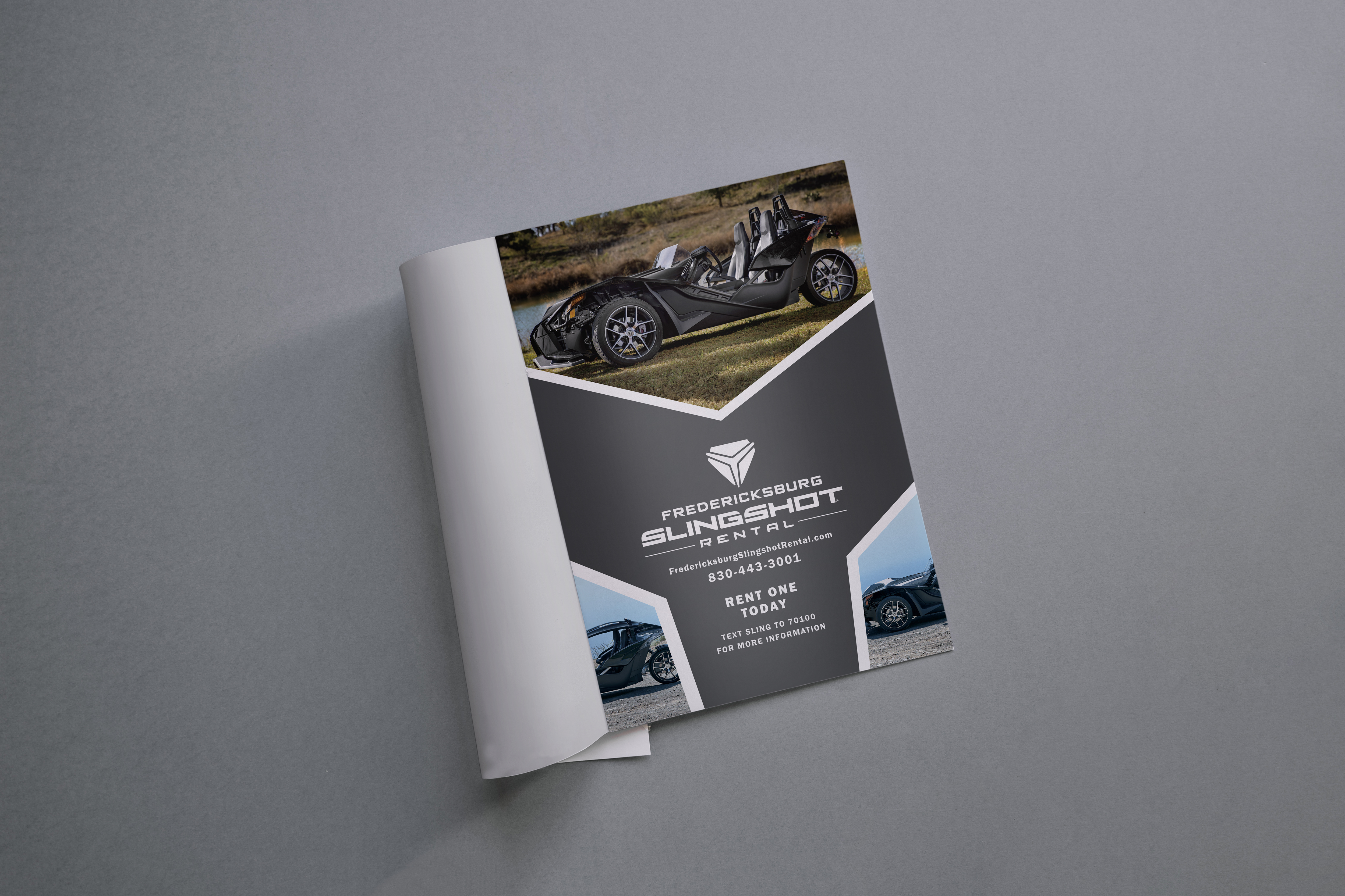 Magazine Design by atularts for Houston Slingshot Rental | Design #23319112