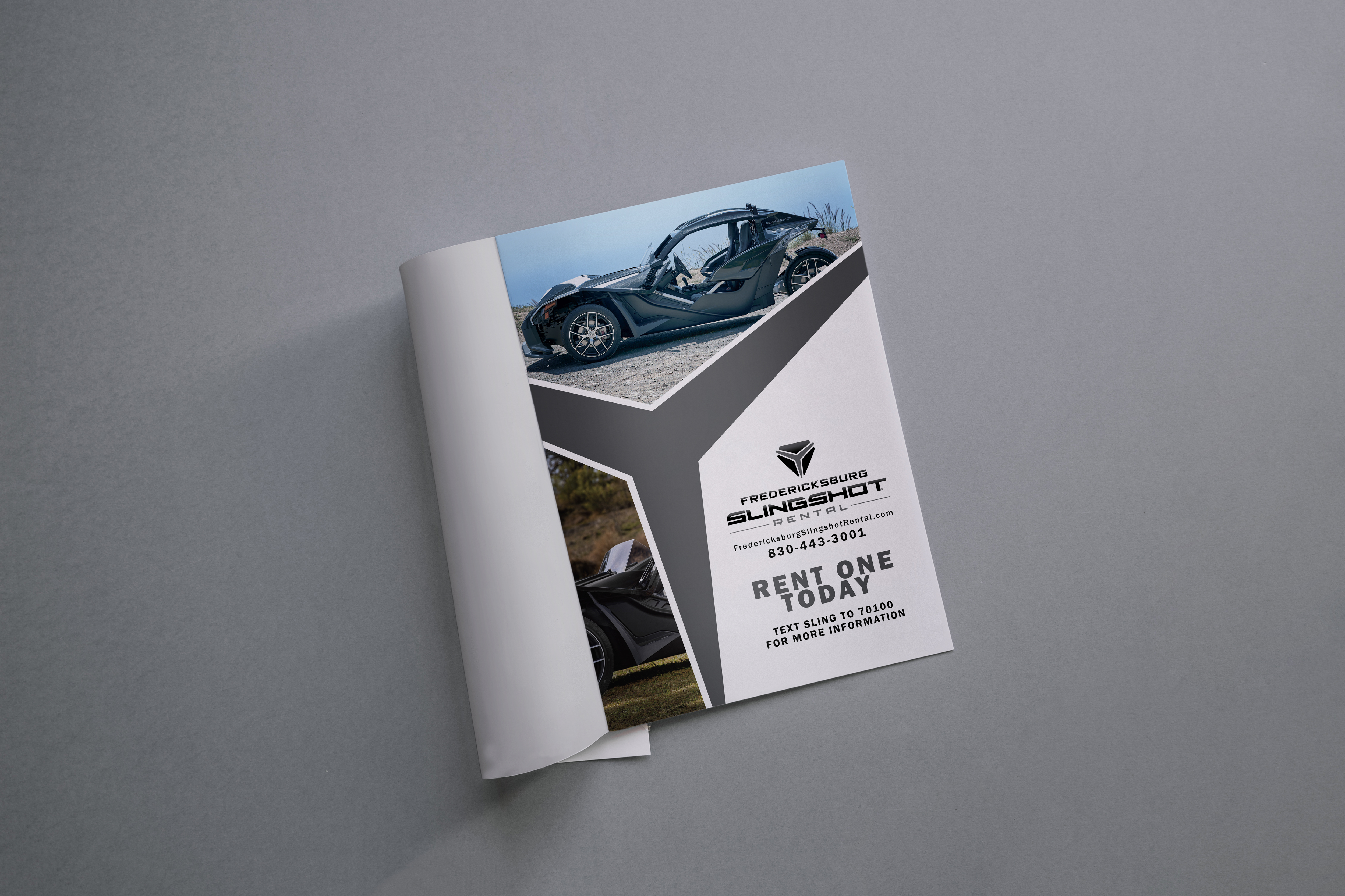 Magazine Design by atularts for Houston Slingshot Rental | Design #23319276