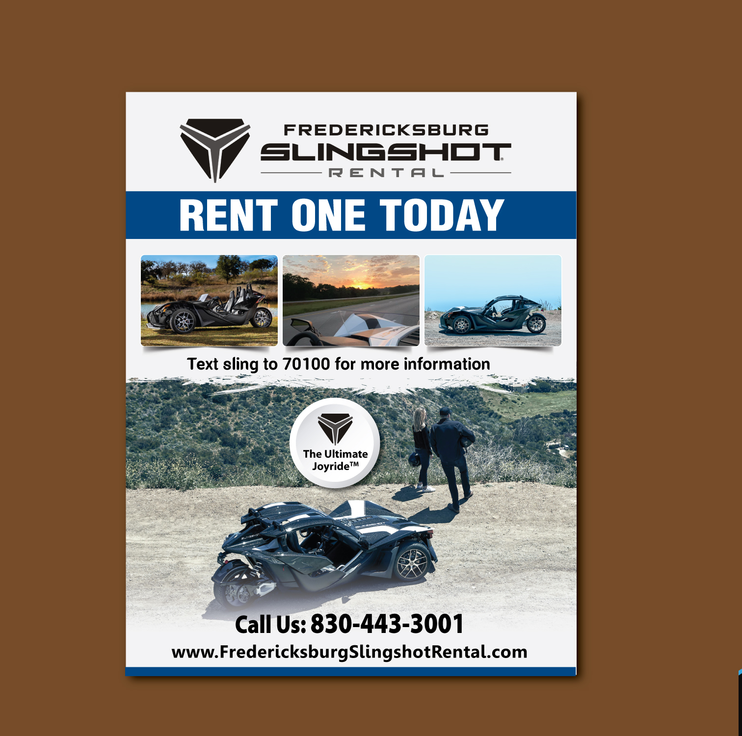 Diseño de Revista por meet007 para Houston Slingshot Rental | Diseño #23302517
