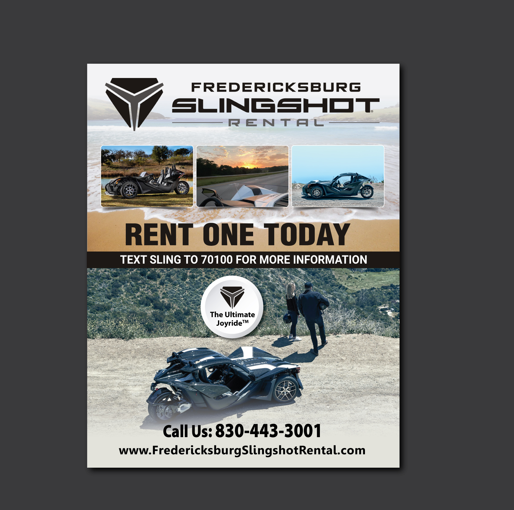 Diseño de Revista por meet007 para Houston Slingshot Rental | Diseño #23302634