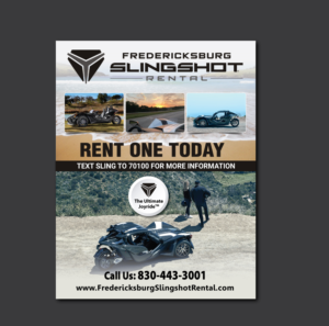 Magazine Design by meet007 for Houston Slingshot Rental | Design: #23302634