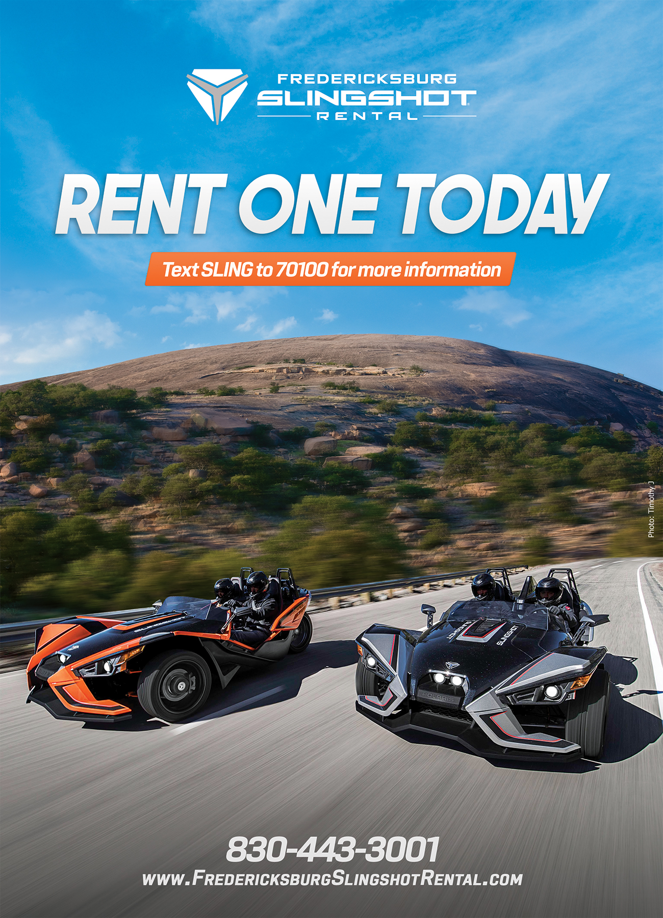 Magazine Design by Yiskah Inc for Houston Slingshot Rental | Design #23317785