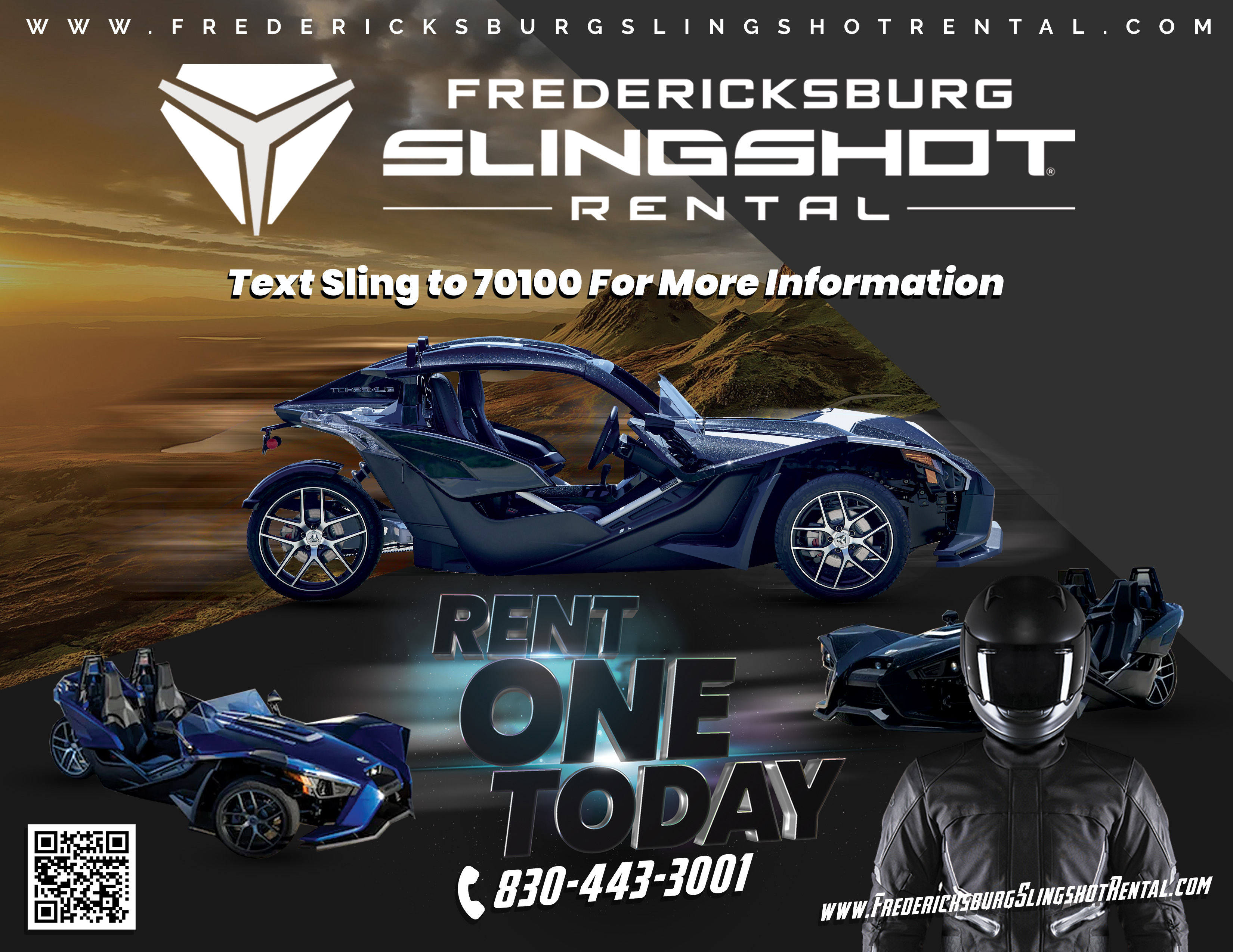 Magazine Design by HeshanKavinda for Houston Slingshot Rental | Design #23343333