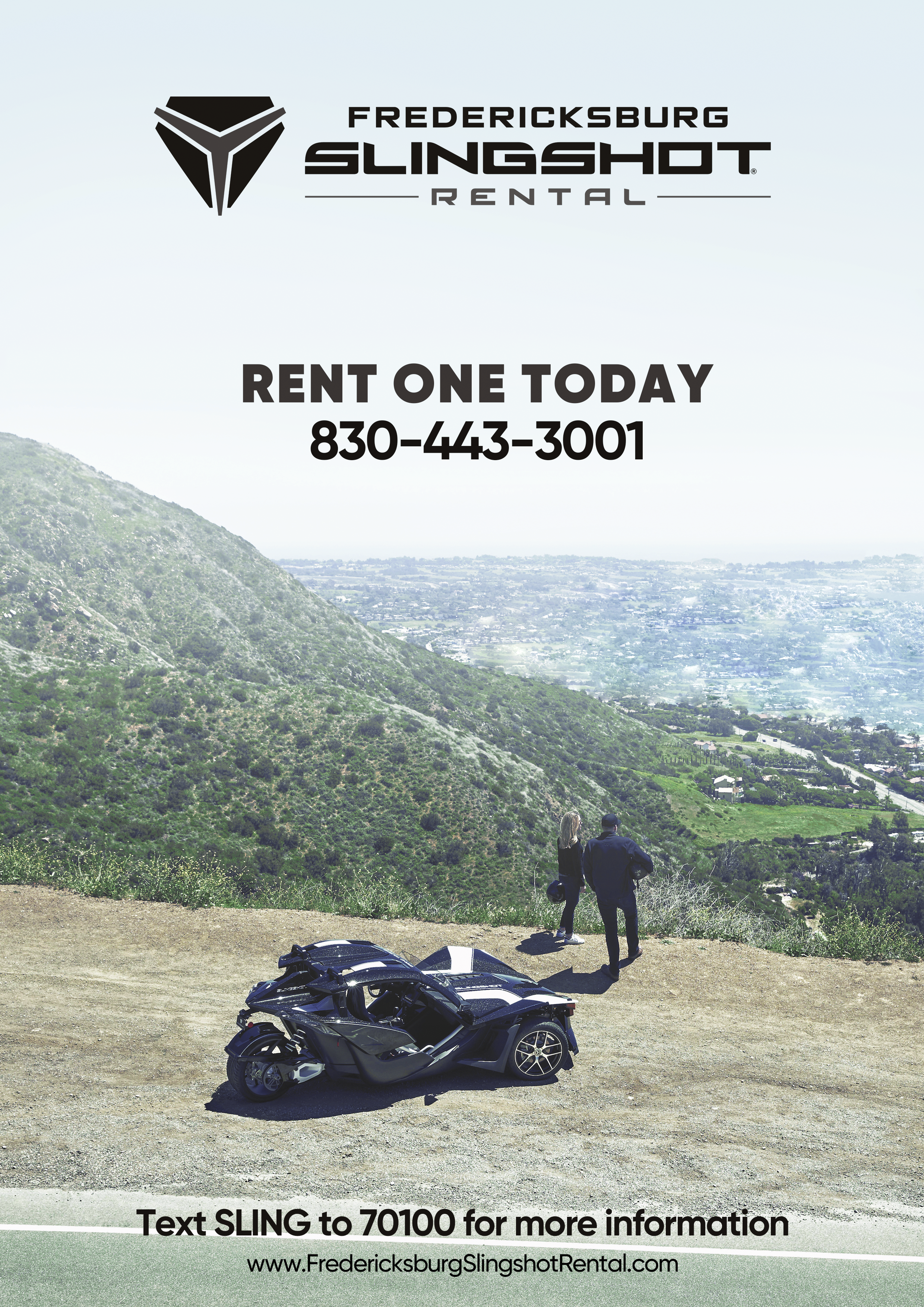 Magazine Design by mariia dyachenko for Houston Slingshot Rental | Design #23318902