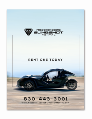 Magazine Design by nafizrahat for Houston Slingshot Rental | Design: #23332750