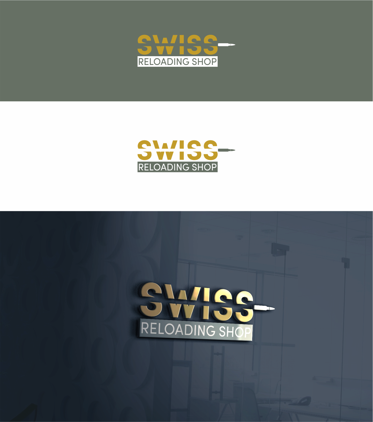 Logo-Design von creativechauhan1989 für Swiss Reloading Shop | Design #23306807