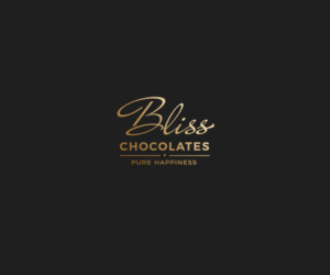 Bliss chocolates " Pure happiness" | Logo Design by Ena