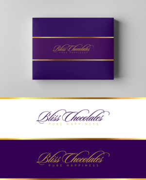 Bliss chocolates " Pure happiness" | Logo Design by H-H Arts