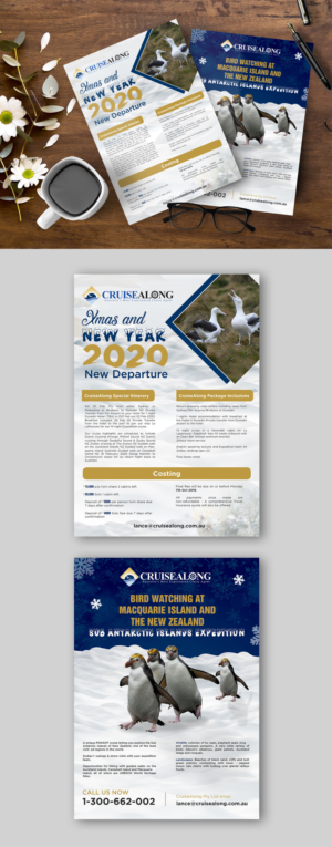 Flyer Design by debdesign for CruiseAlong Pty Ltd | Design: #23312137