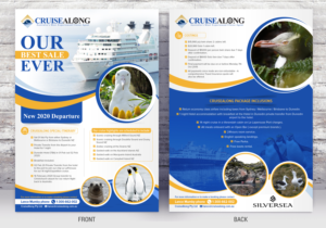 Flyer Design by SAI DESIGNS for CruiseAlong Pty Ltd | Design: #23309337