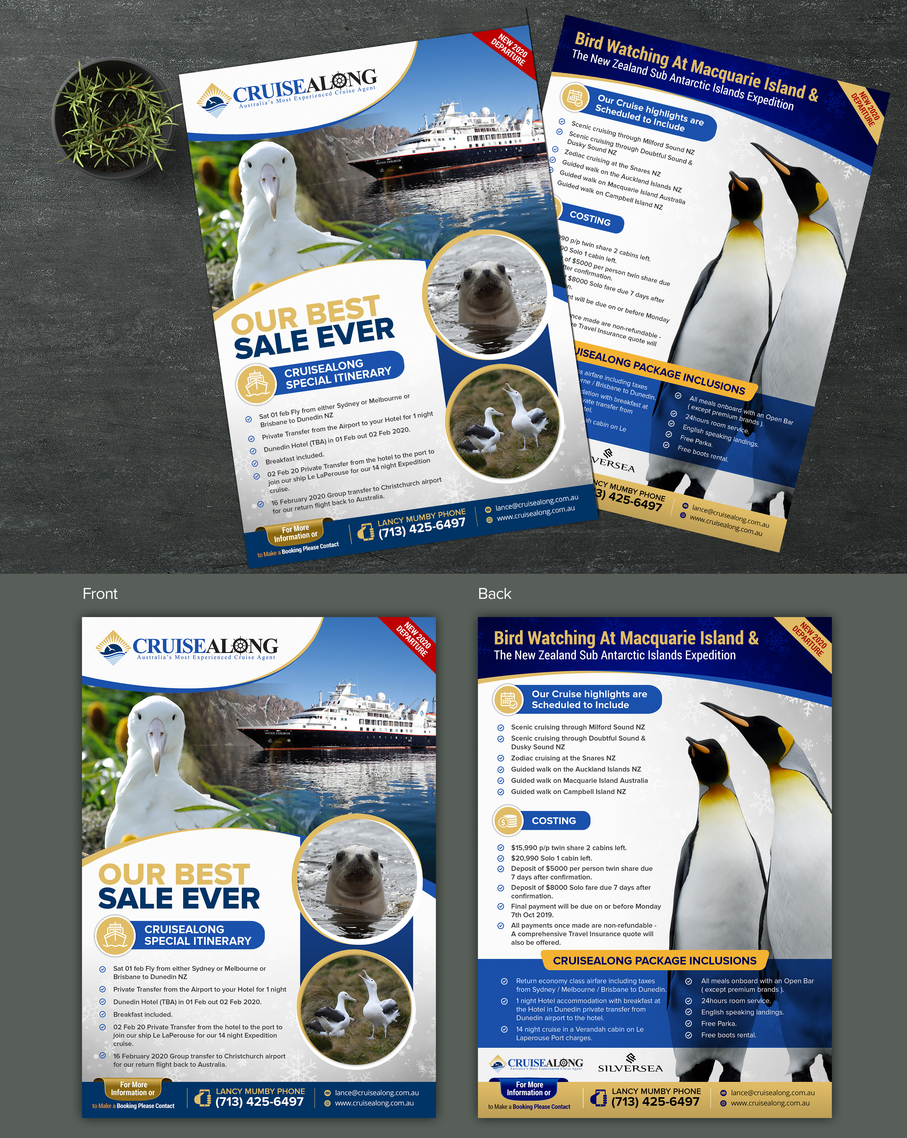 Diseño de Flyer por SAI DESIGNS para CruiseAlong Pty Ltd | Diseño #23326725