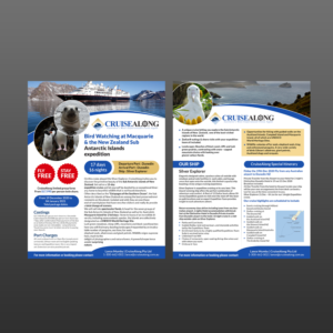 Sub-Antarctic Islands - Xmas and New Year 2020 | Flyer Design by Schöpfer
