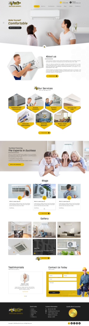 Web-Design von bdesigner9 für Busy Bee Services | Design: #23336504