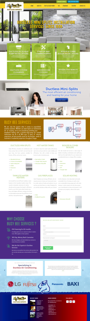 Web-Design von R O N I E für Busy Bee Services | Design: #23334814