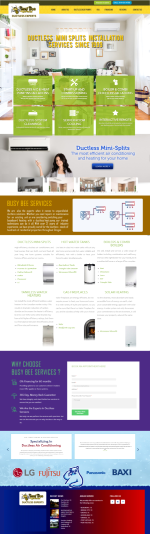 Web-Design von R O N I E für Busy Bee Services | Design: #23334826