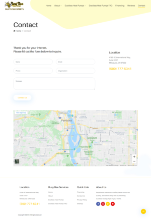 Web-Design von Bharanikumars für Busy Bee Services | Design: #23337602