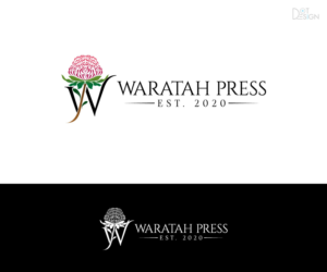 Waratah Press (est. 2020) | Logo Design by Dot Design 3